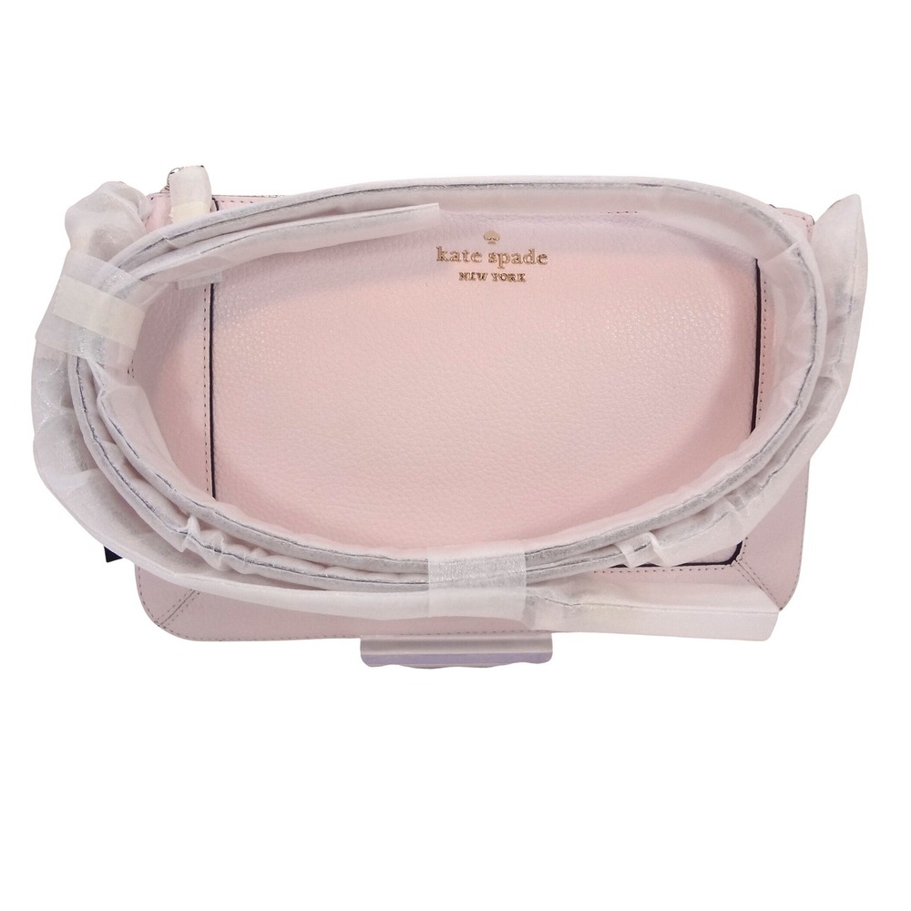 Kate Spade Lena Small Crossbody Light Pink NEW Pebbled Leather - Picture 3 of 6